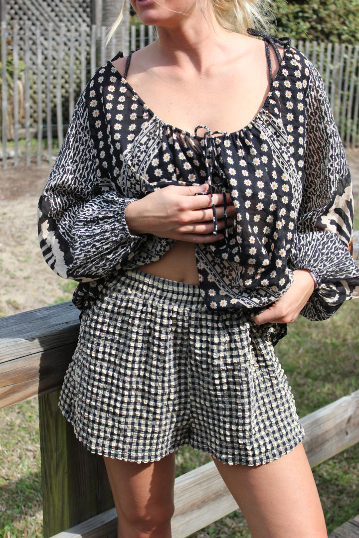 Vrg Grl | Gingham Shorts, XS
