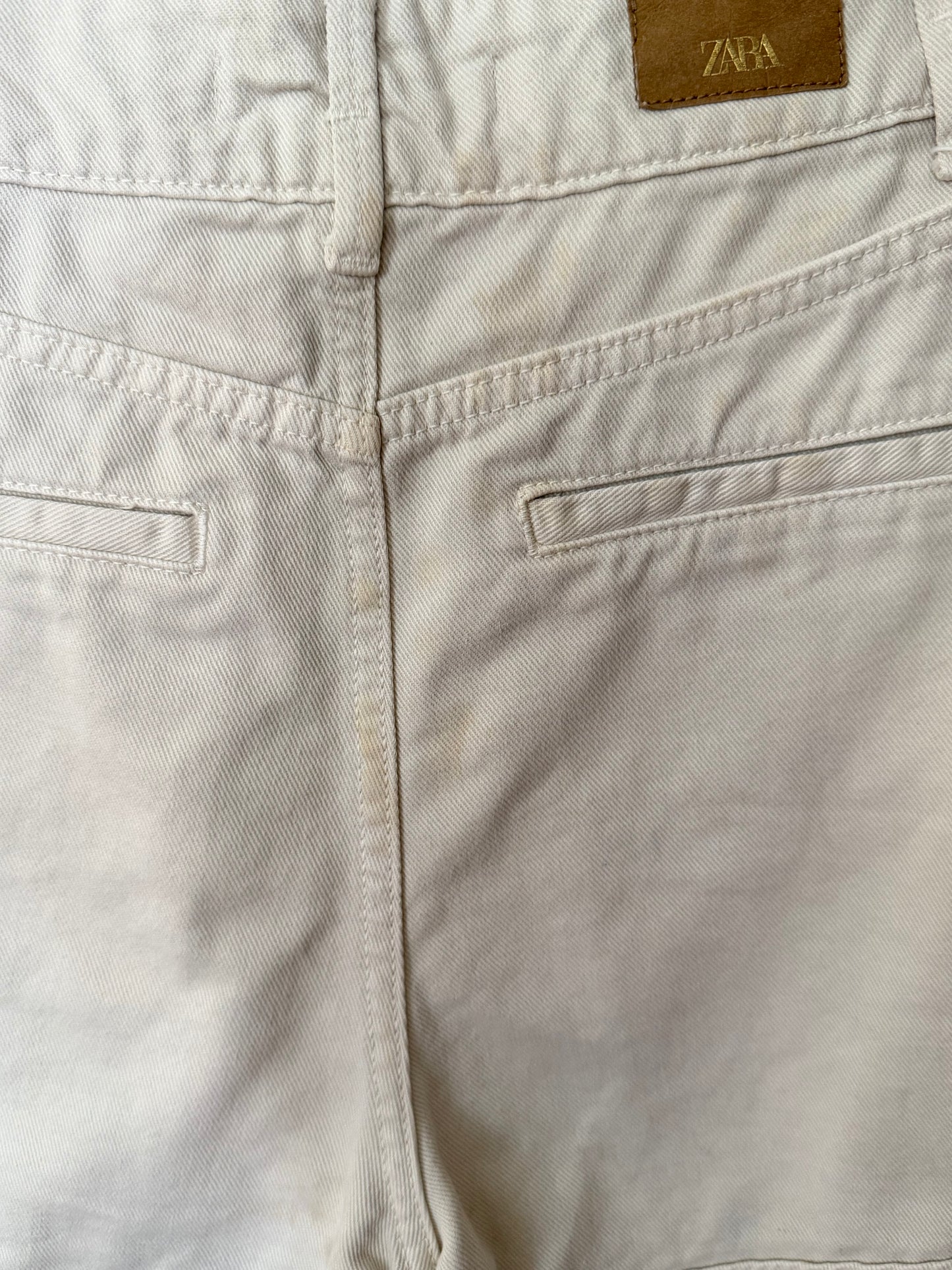 Zara | Tan Denim Shorts, 2