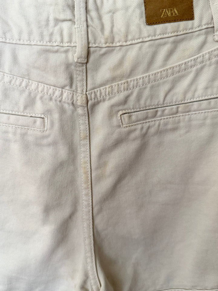 Zara | Tan Denim Shorts, 2