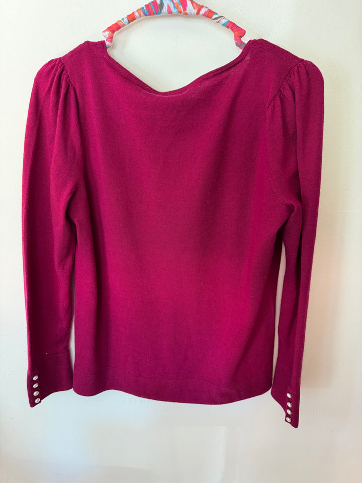 Talbots | Pearl Sleeve Sweater, L