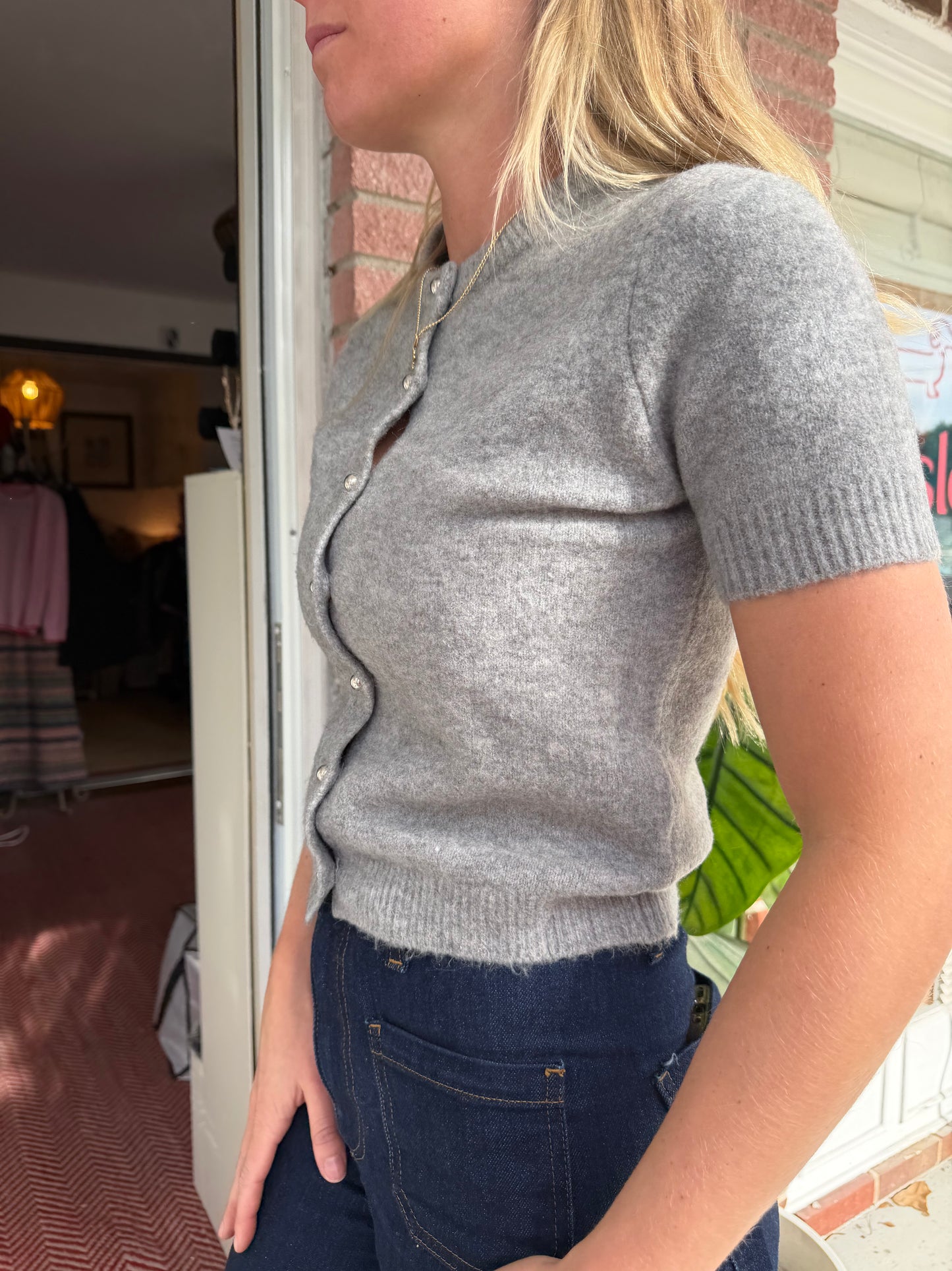 Zara | Short Sleeve Sweater