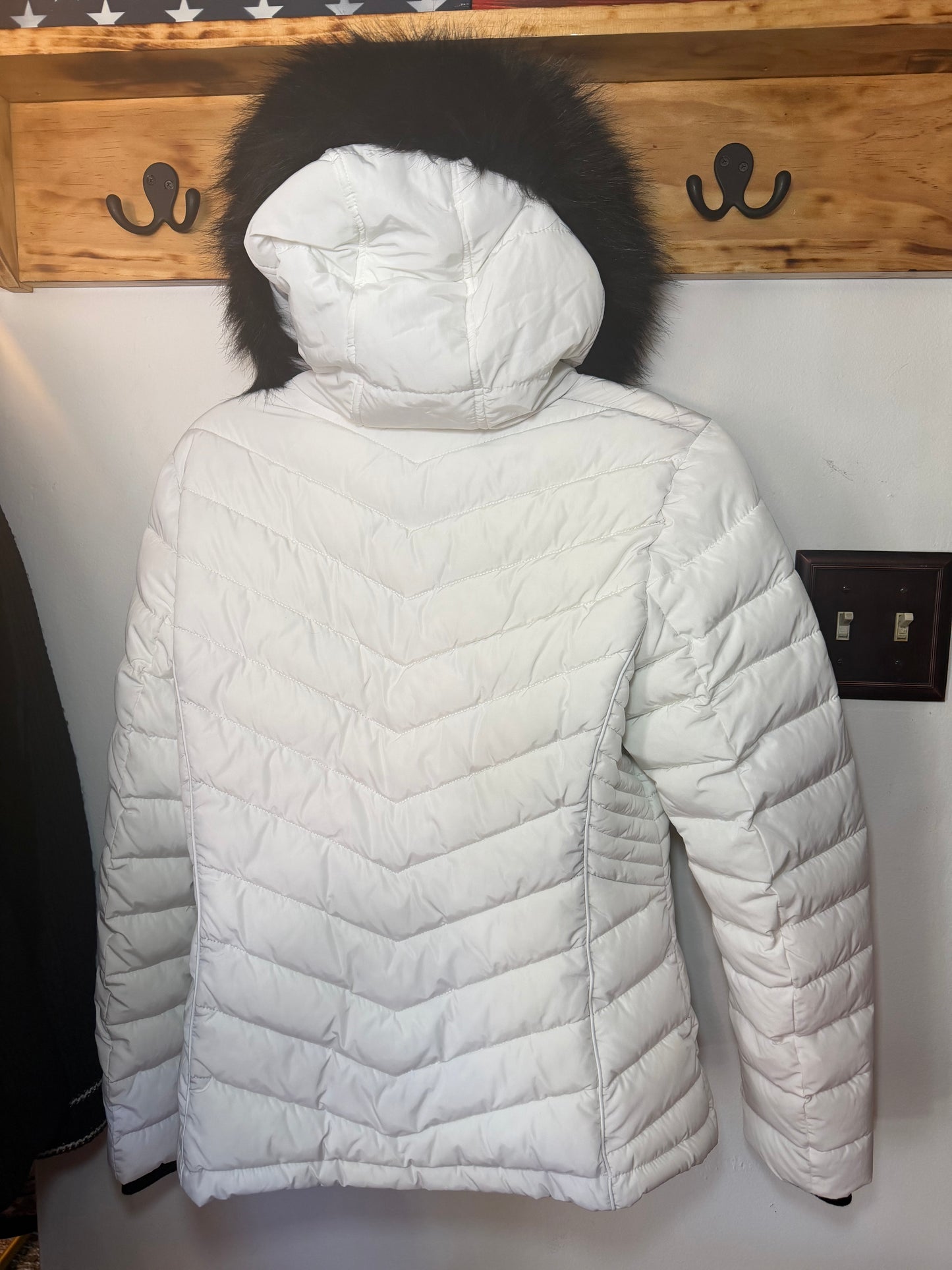 Superdry | Ski Puffer with Faux Fur Hood, S/M