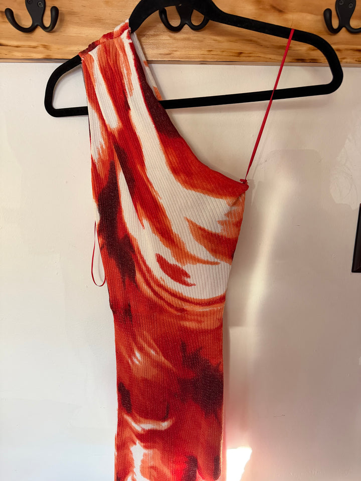 Zara | One Shoulder Maxi, S