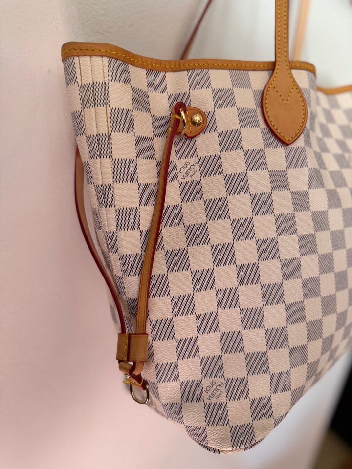 Louis Vuitton | Damier Azur Neverfull w/Pouch