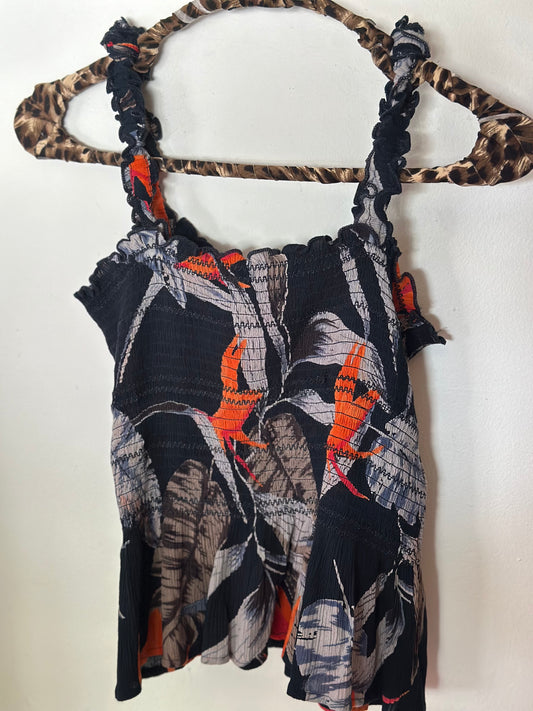 Patrons of Peace | Florall Ruffle Top