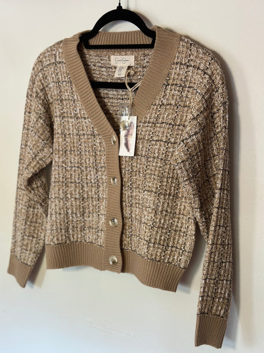 Jessica Simpson | Plaid Knit Cardigan