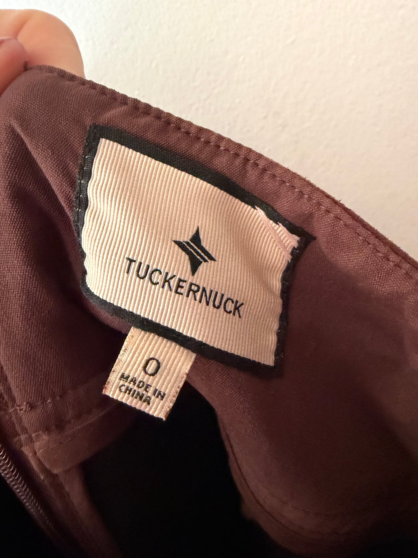 Tuckernuck | Ganache Suede Brynn Skirt, 0