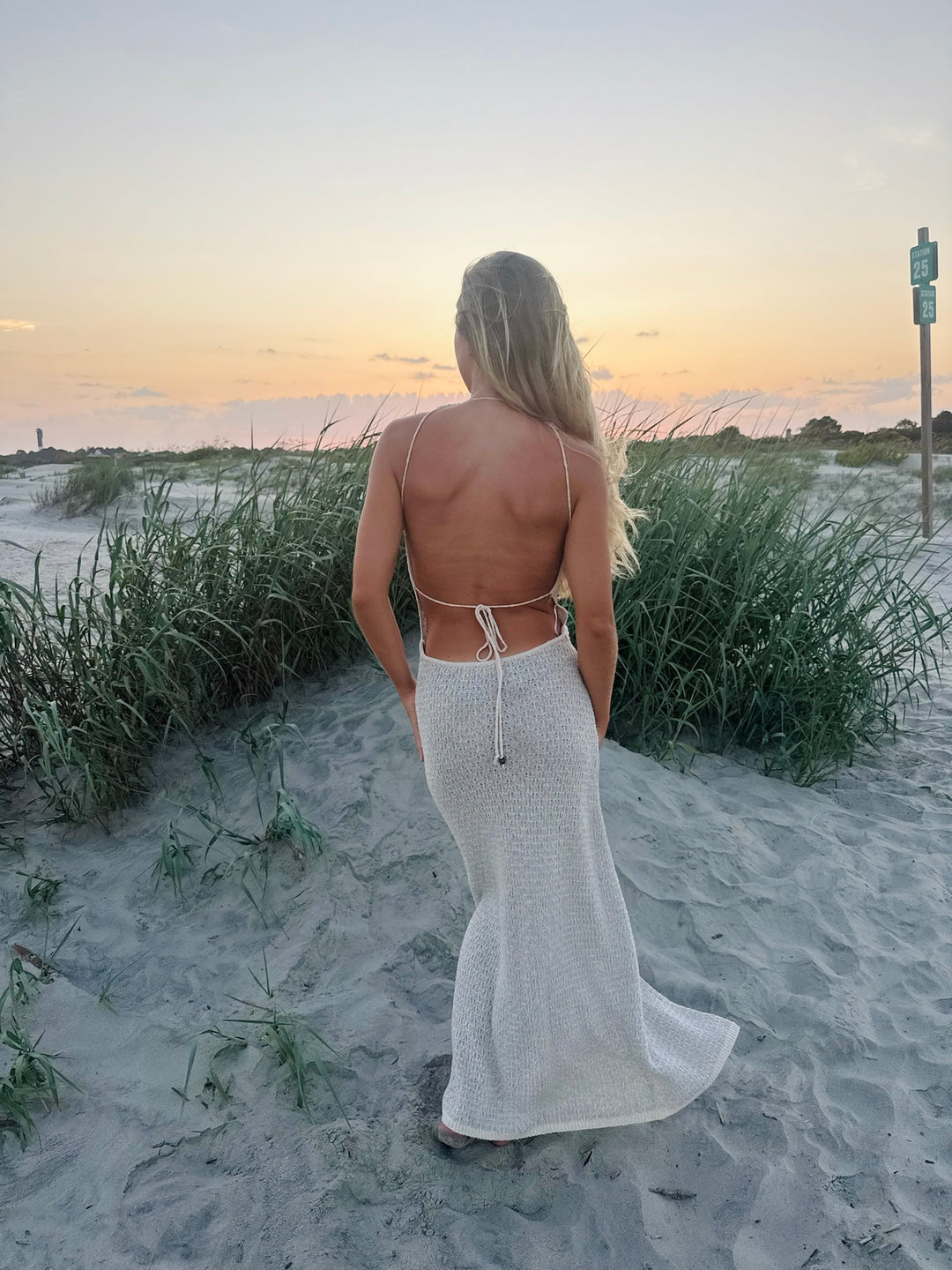 Free People Beach  | Crochet Maxi Dress, L