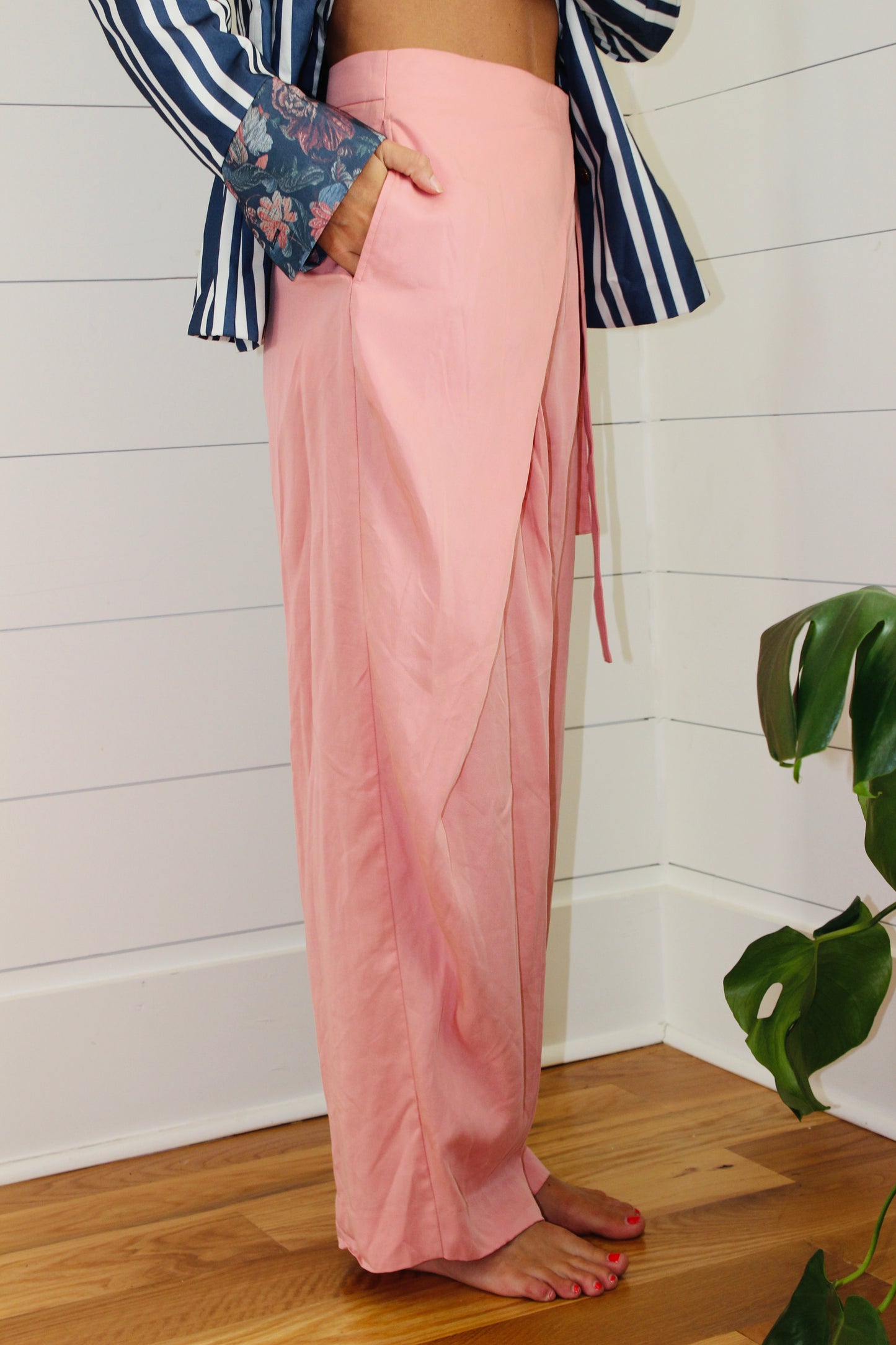 COS | Fluid Wrap-Front Pants, 2