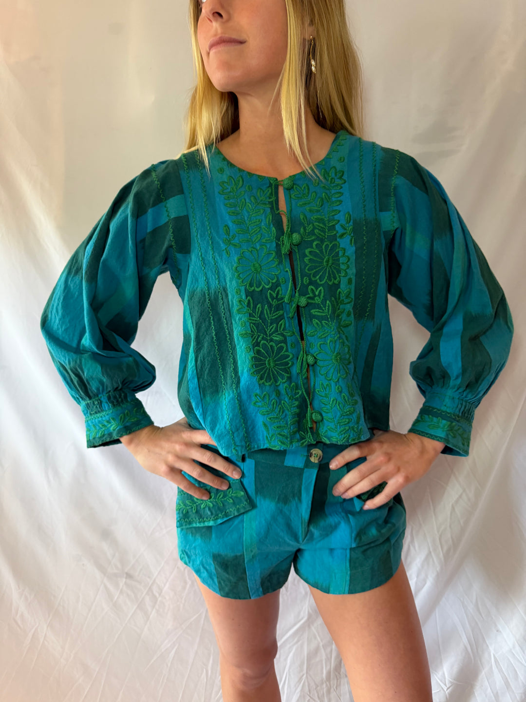Love the Label | Long Sleeve + Short Set, XS