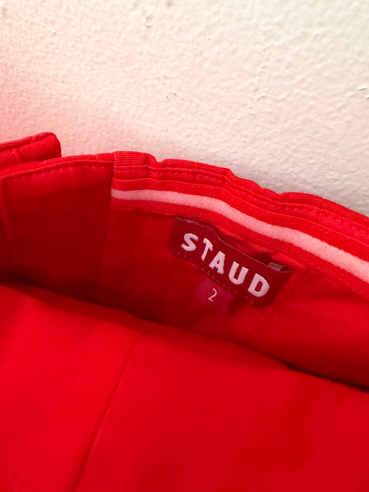 Staud | Red Corset Top