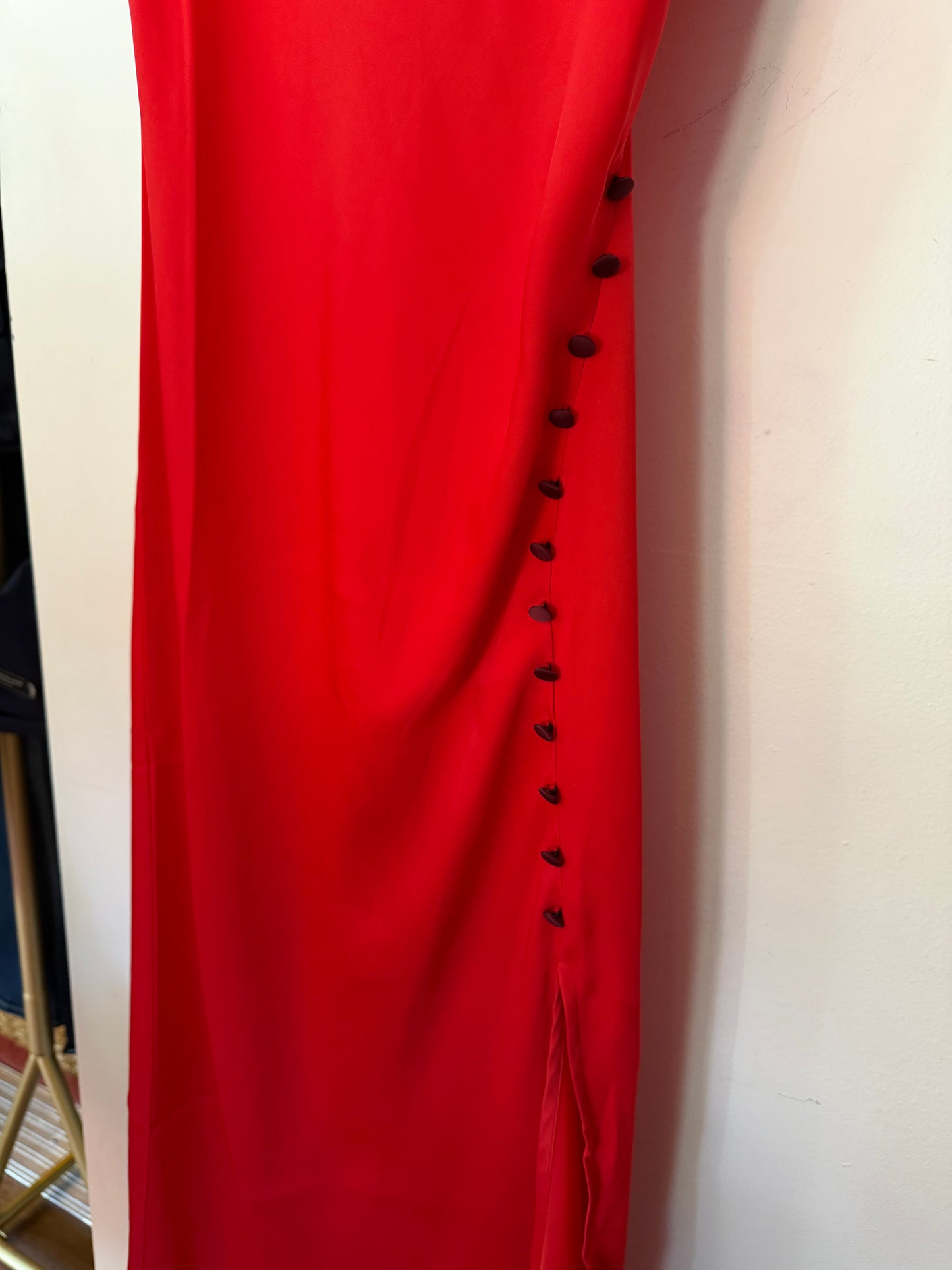 Maeve | Red Midi Dress, XS