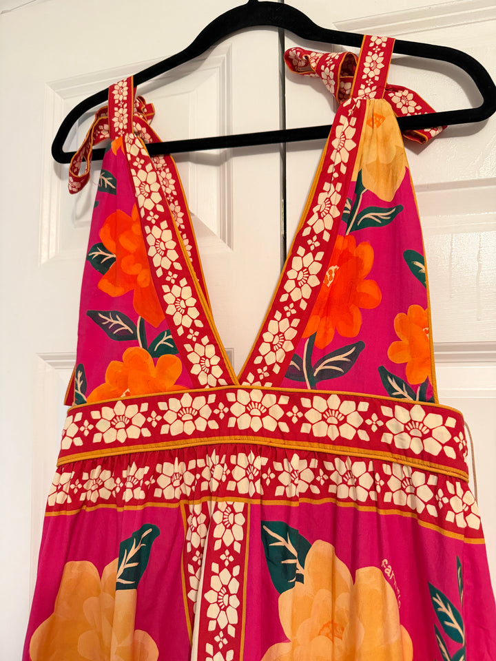 Farm Rio | Floral Maxi Dress, L