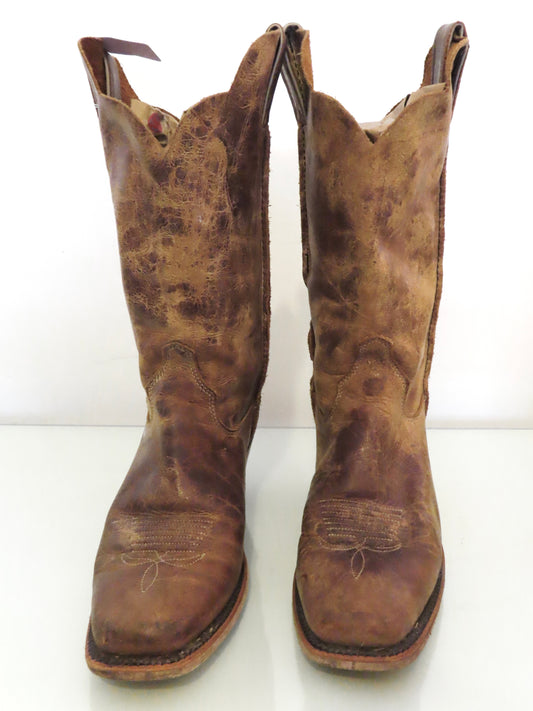 Dan Post | Colleen Leather Tan Leather Cowgirl Boot