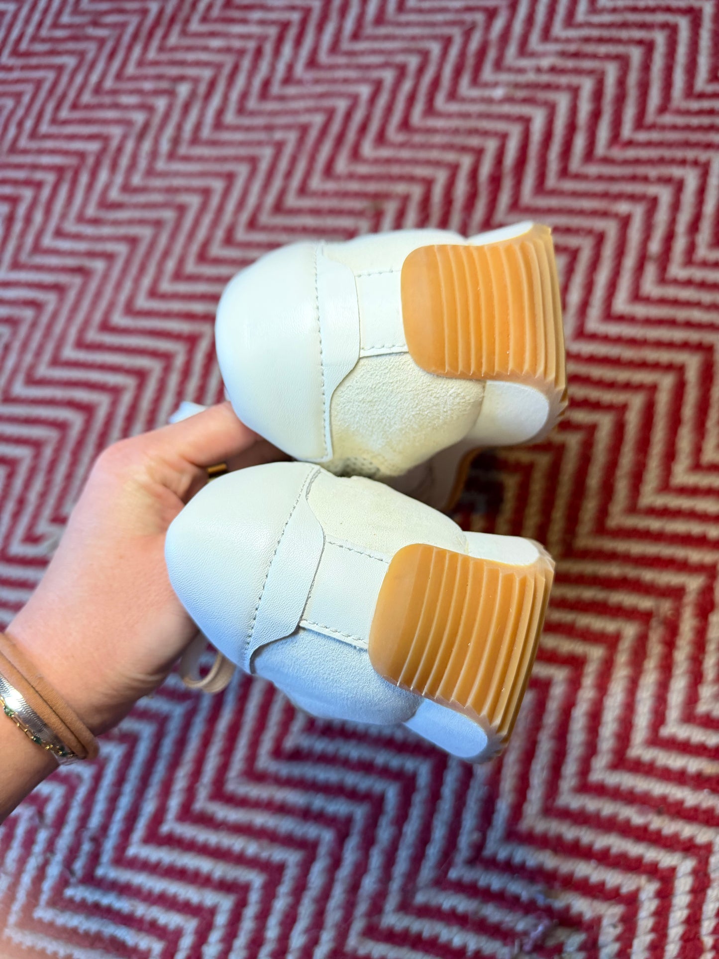 Dolce Vita | White Woven Mesh Sneakers, 9