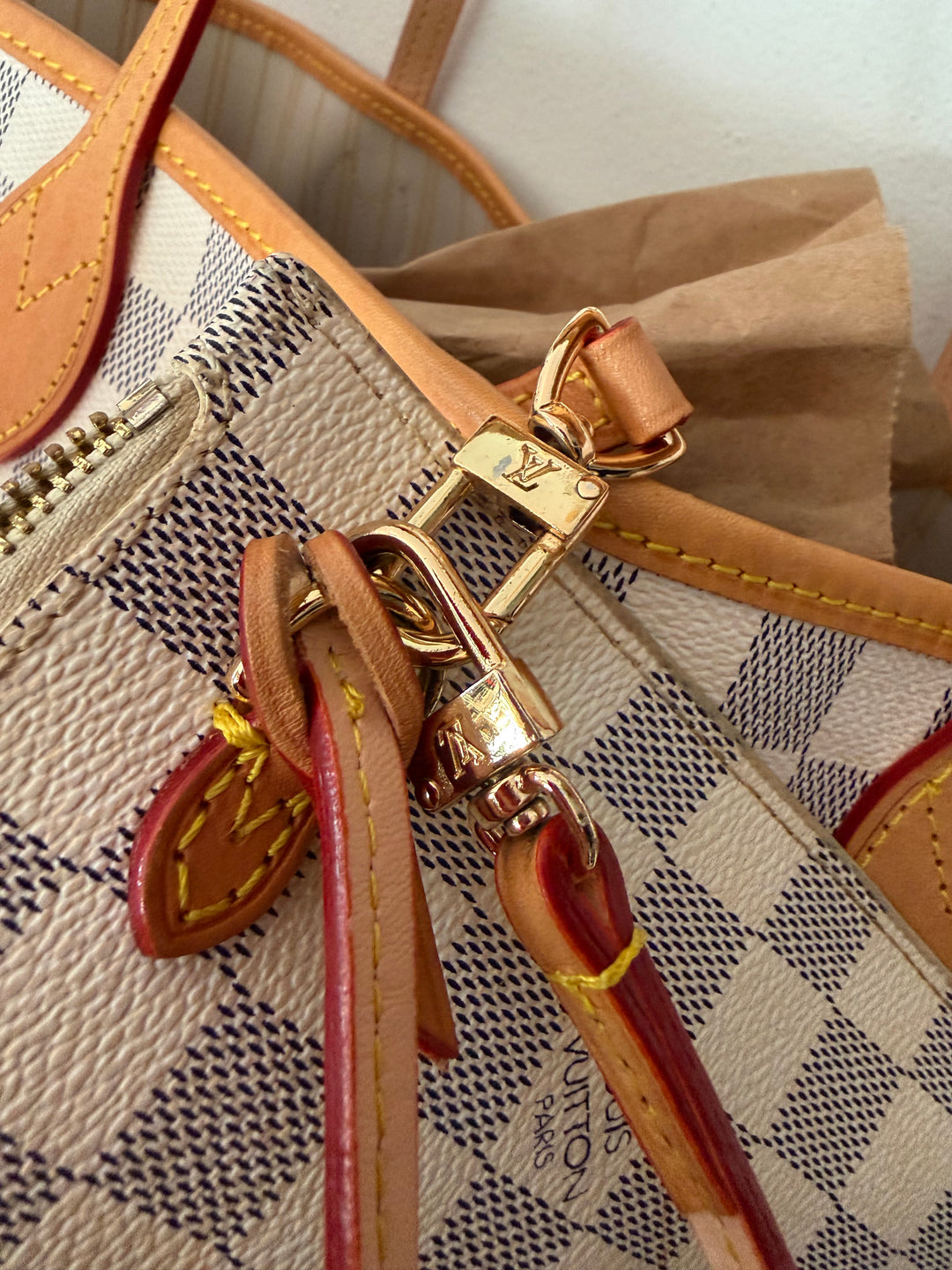 Louis Vuitton | Damier Azur Neverfull w/Pouch