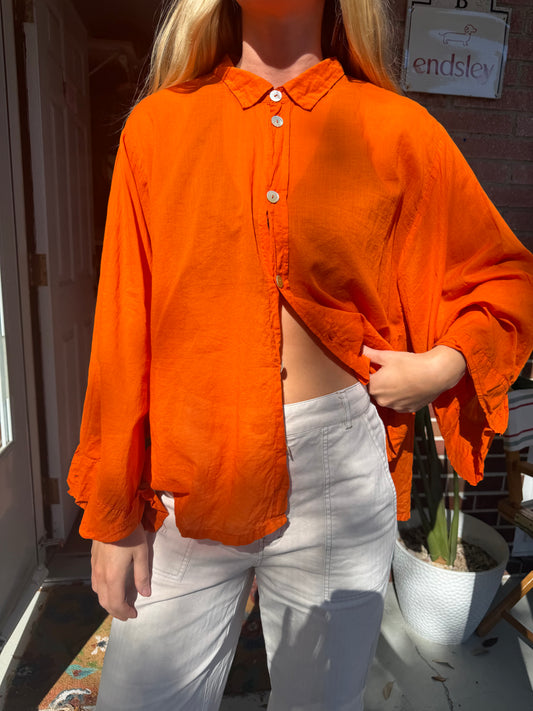 Join Clothes | 100% Cotton Lightweight Blouse, O/S
