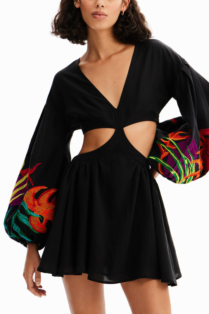 Desigual | Stella Jean Cut Out Dress, XS