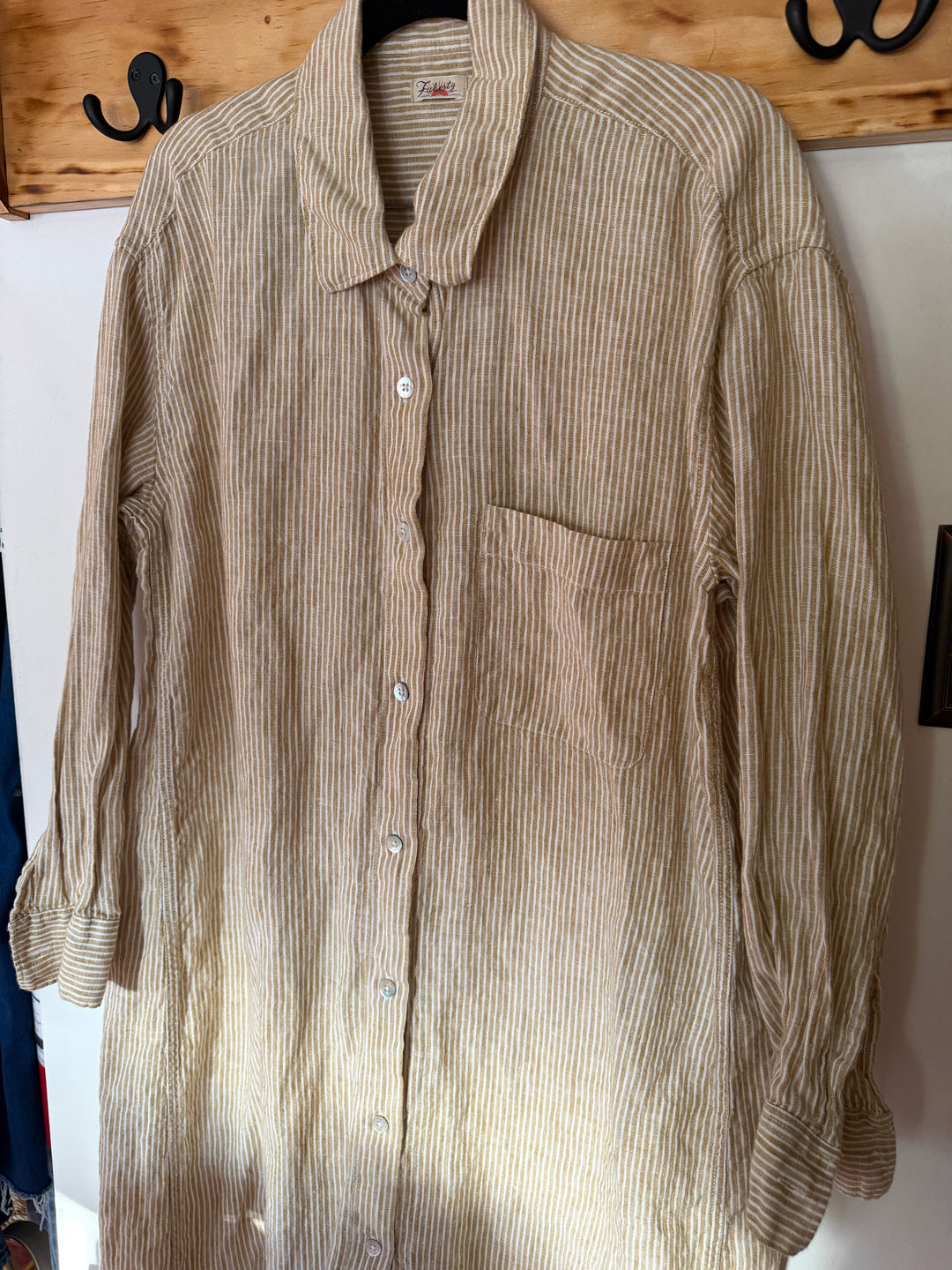 Faherty | Button Down Dress, M