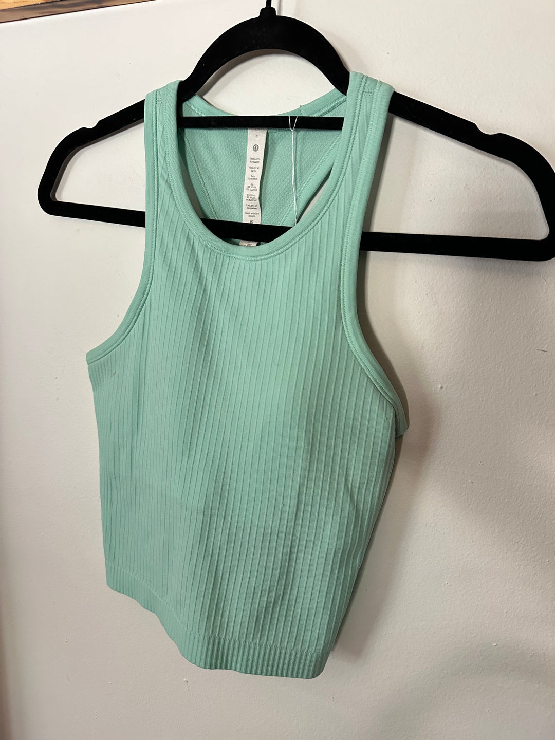 Lululemon | Mint Green Razor Back Tank
