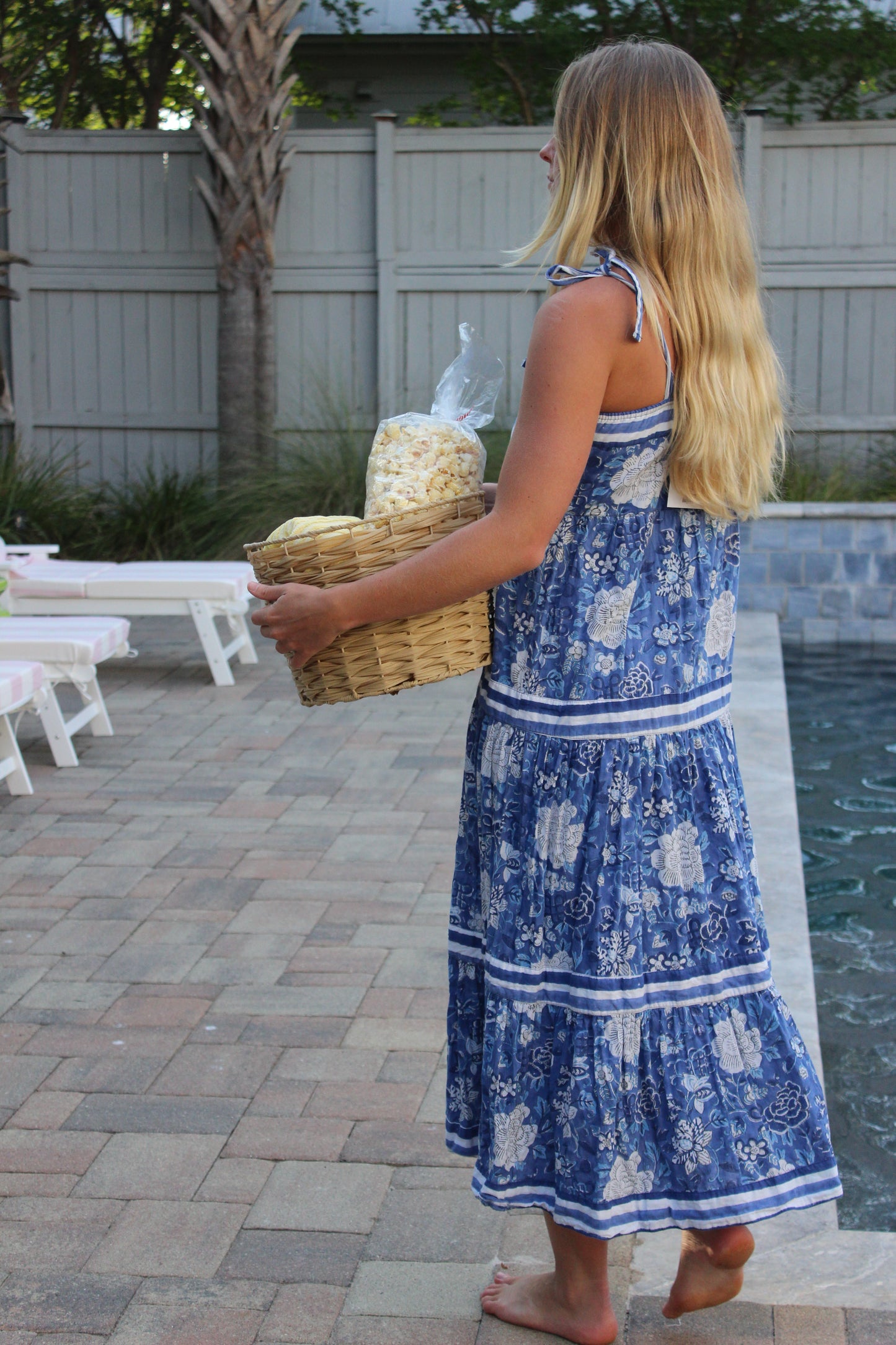 Madison Mathews | Floral Midi Dress, S