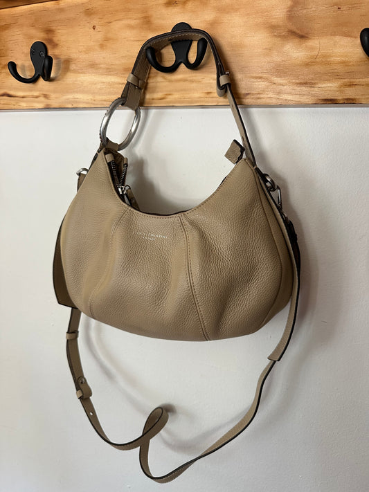 Gianni Chiarini | Beige Shoulder + Crossbody Italian Leather Bag