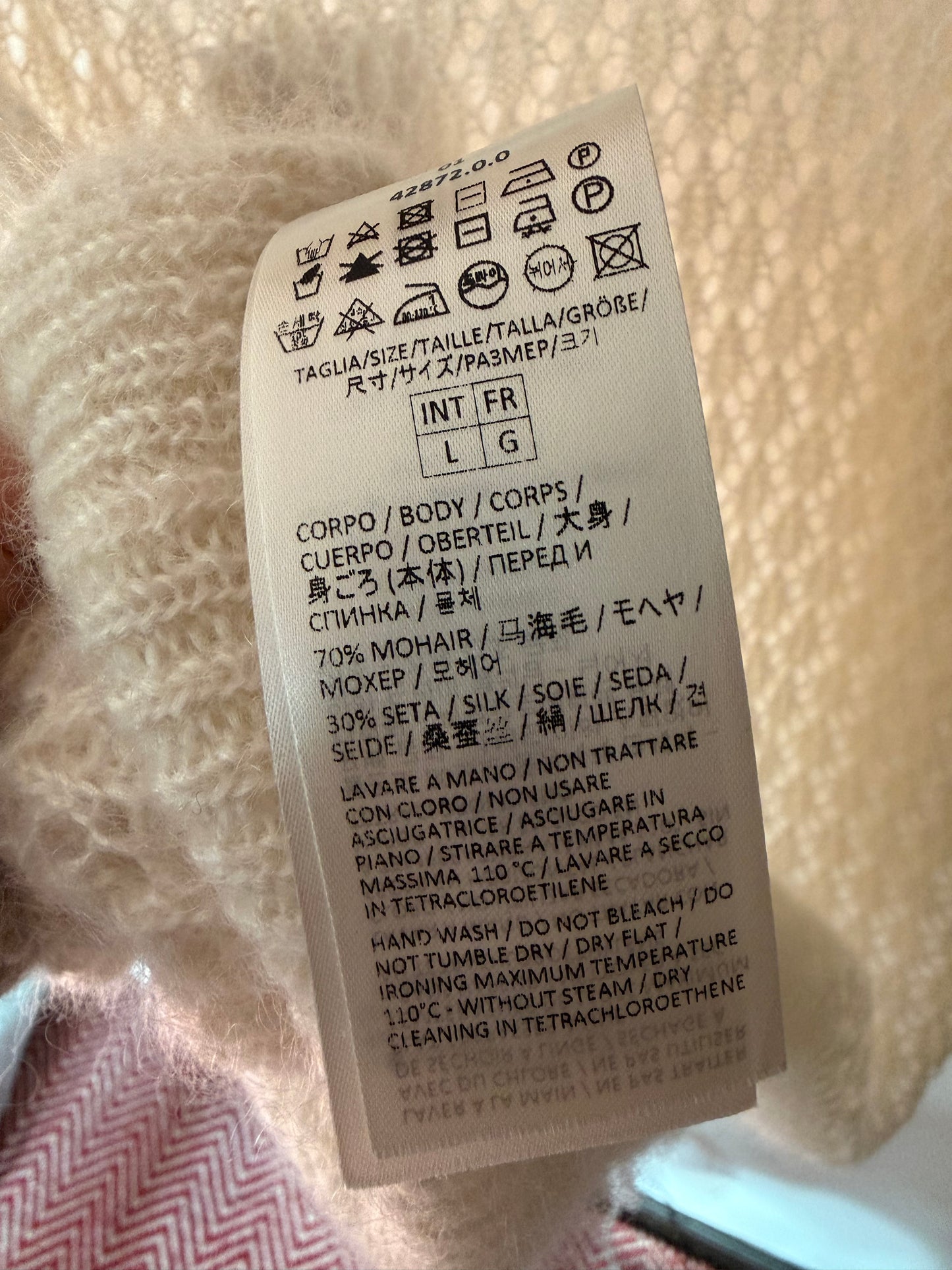 Eleventy | Mohair + Silk Blend Sweater, M