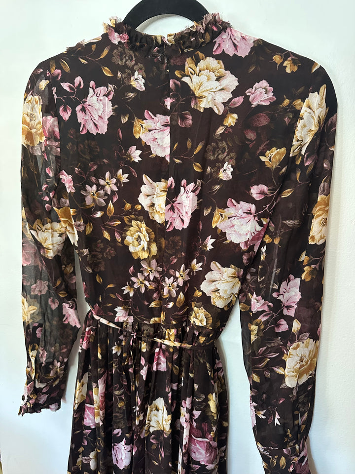 Gal Meets Glam | Maxi Floral Long Sleeve Dress, 2