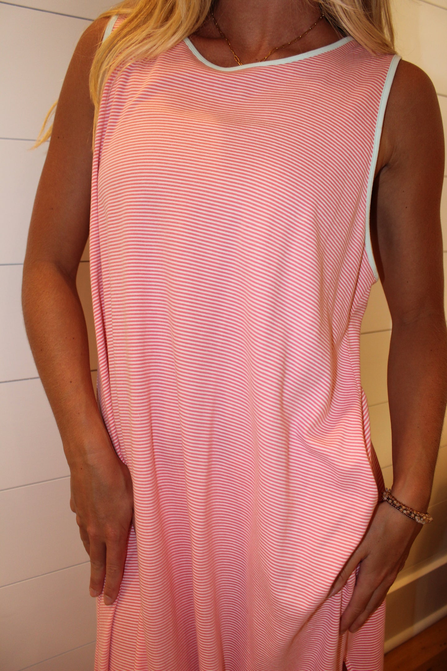 Lake | Striped Maxi, L