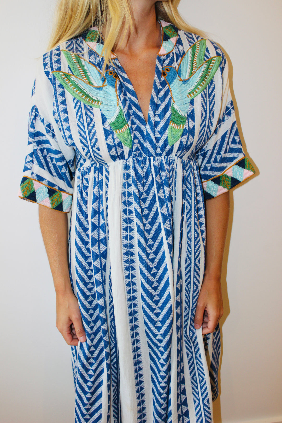 Farm Rio  | Parrot Midi Dress, XS