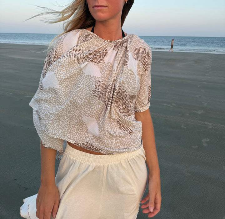 Maeve | Printed Blouse, XS