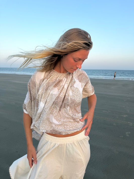 Maeve | Printed Blouse, XS