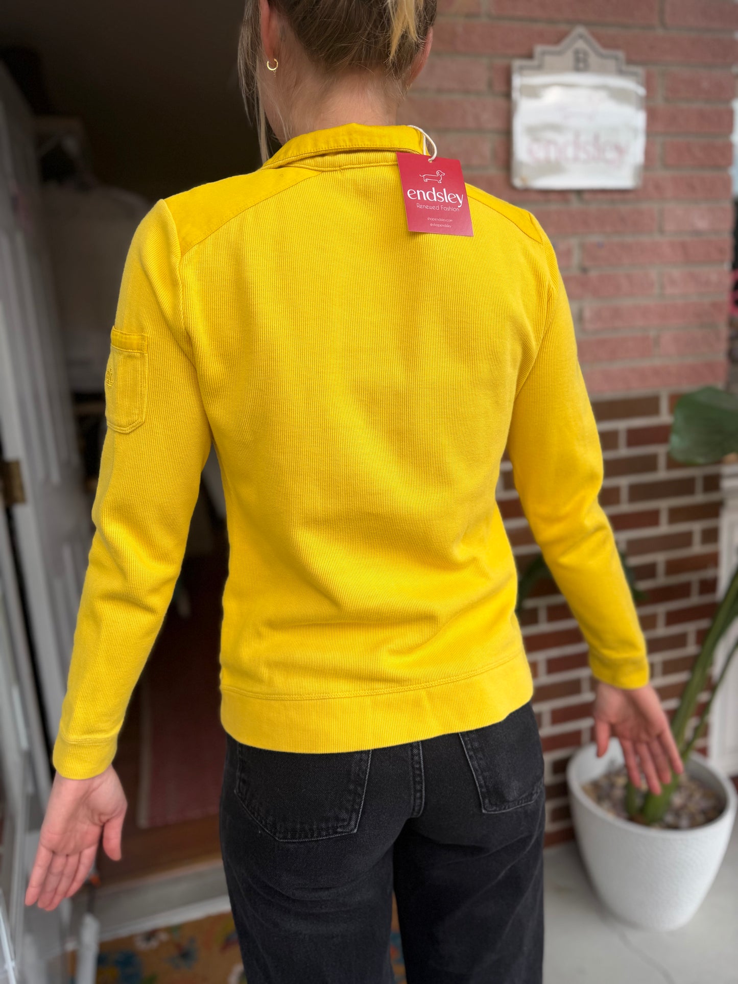 Ralph Lauren | 100% Cotton Long Sleeve Snap-Button, S