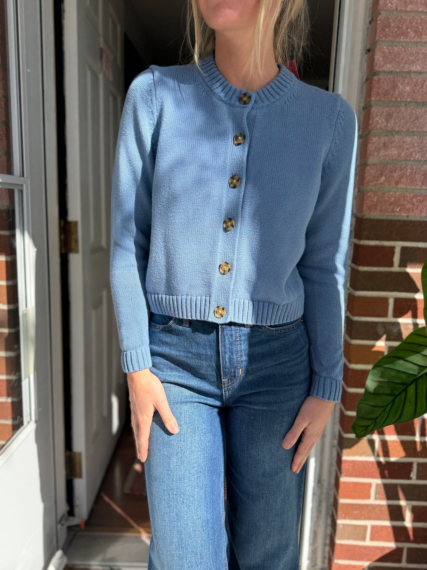 GAP | 100% Cotton Button Cardigan, S/P