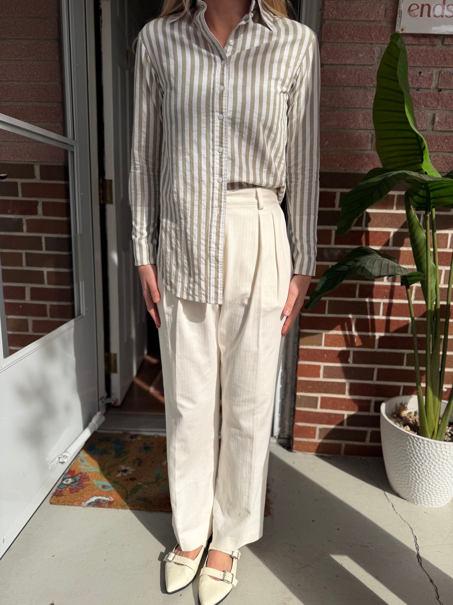 Classic Six | Donna Button Down, XS
