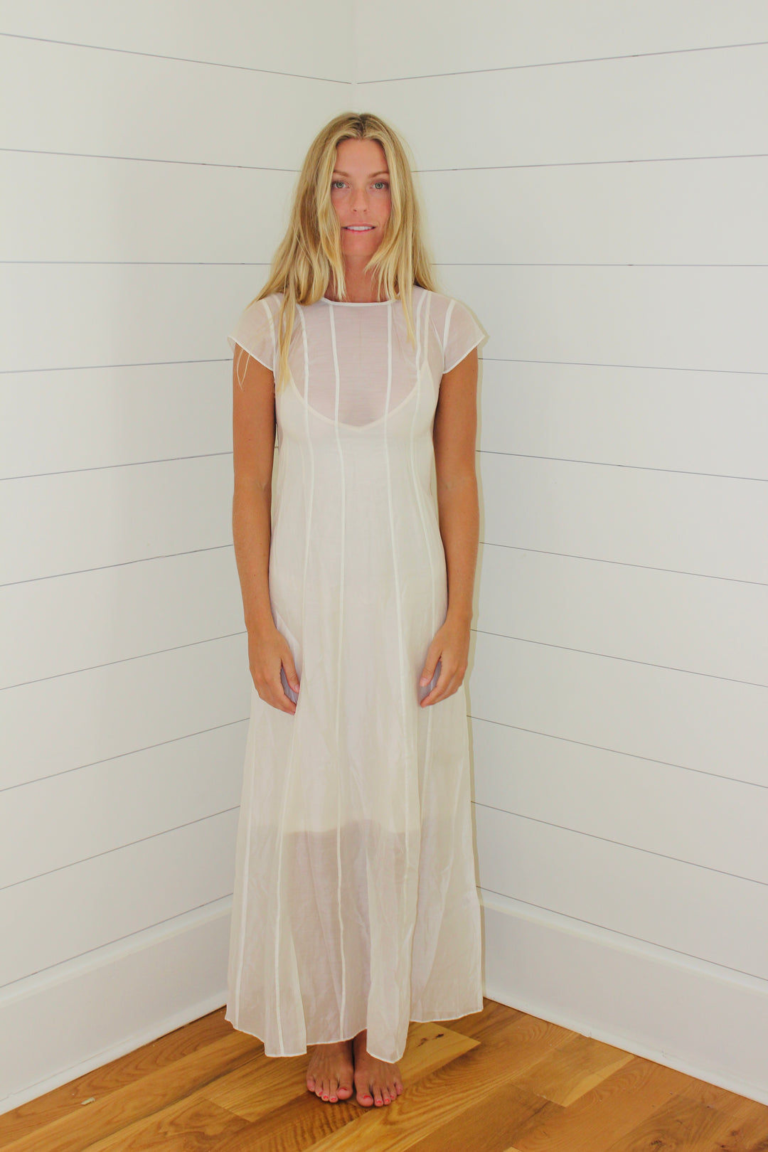 Carly Sheer Maxi Dress