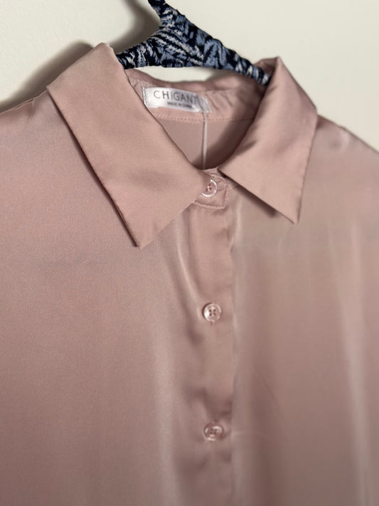 Chigant | Satin Button Up