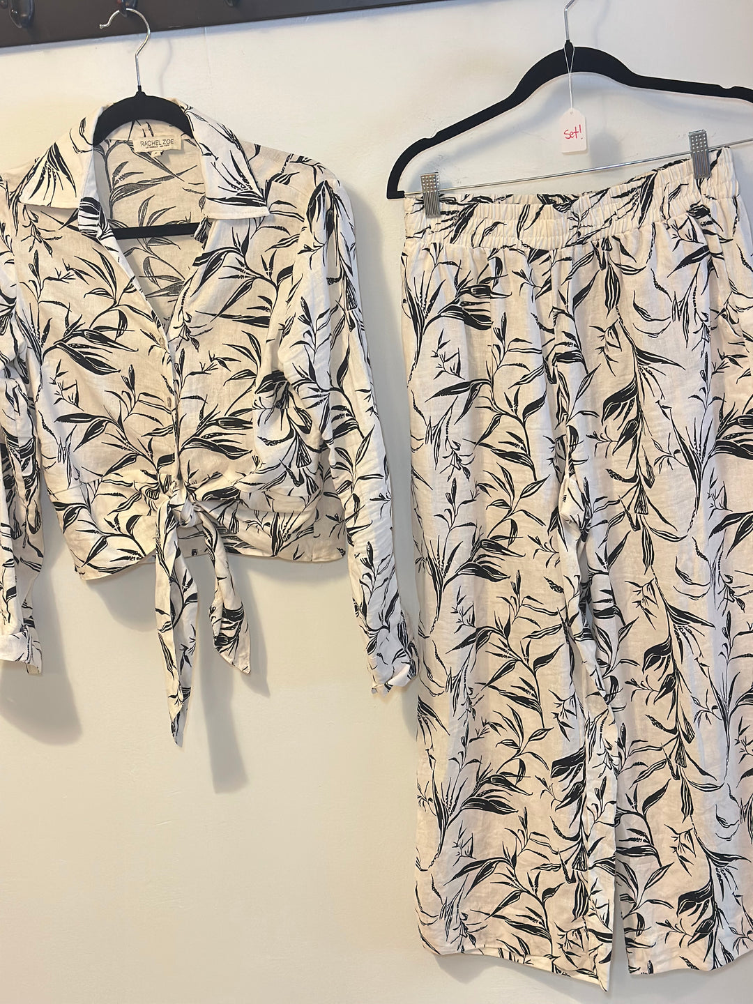 Rachel Zoe | Linen Printed Set