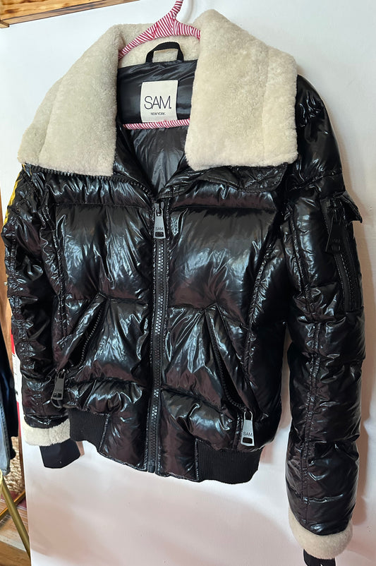 SAM. New York | Nikki Puffer Jacket in Caviar