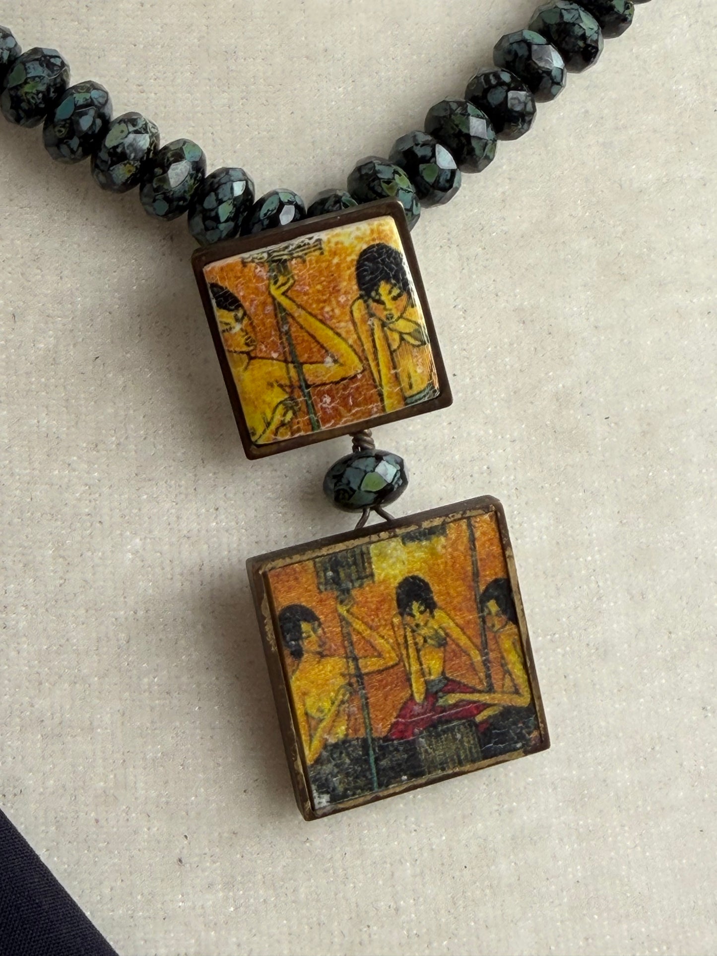 Endsley | Beaded Vintage Necklace