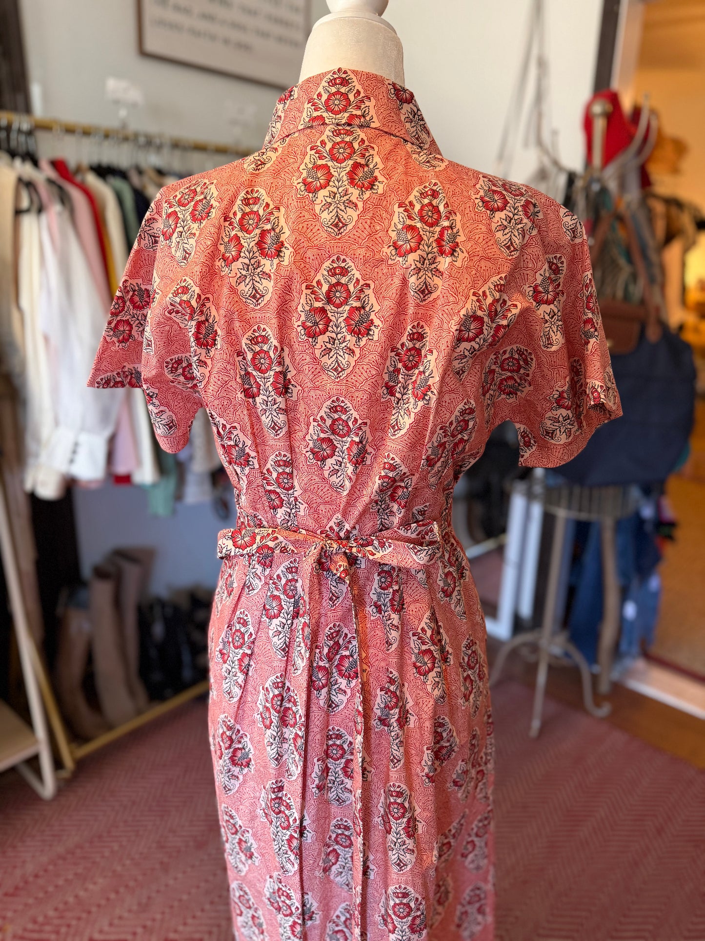 Tuckernuck | Floral Tie Belt Dress, XS