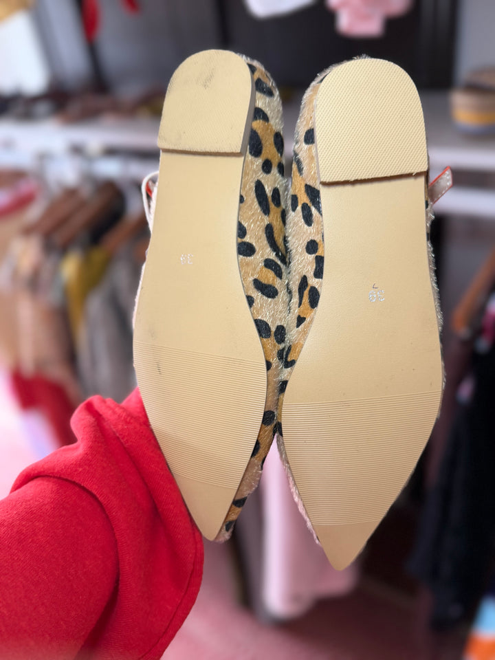 Ballet Flats | Cheetah Printed Ballet Flats, 8