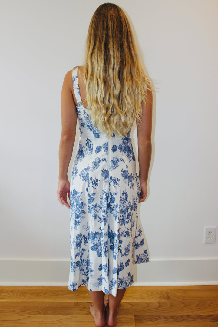 Abercrombie &amp; Fitch | Floral Midi Dress, XXS