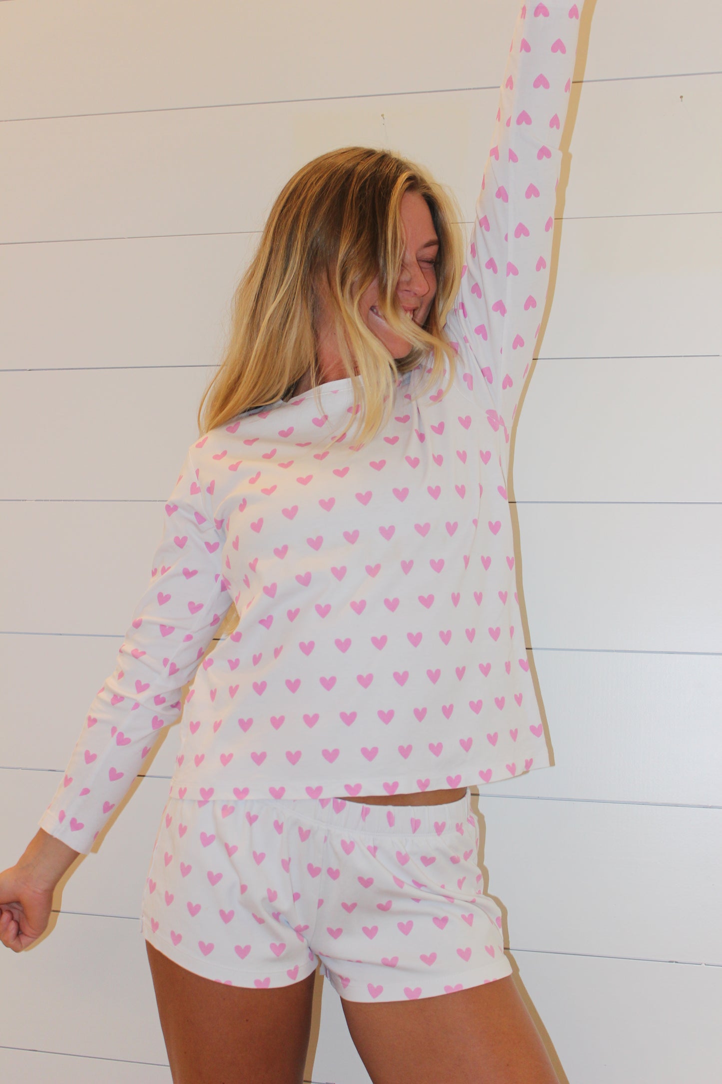 Lake | Heart Pajama Set, S