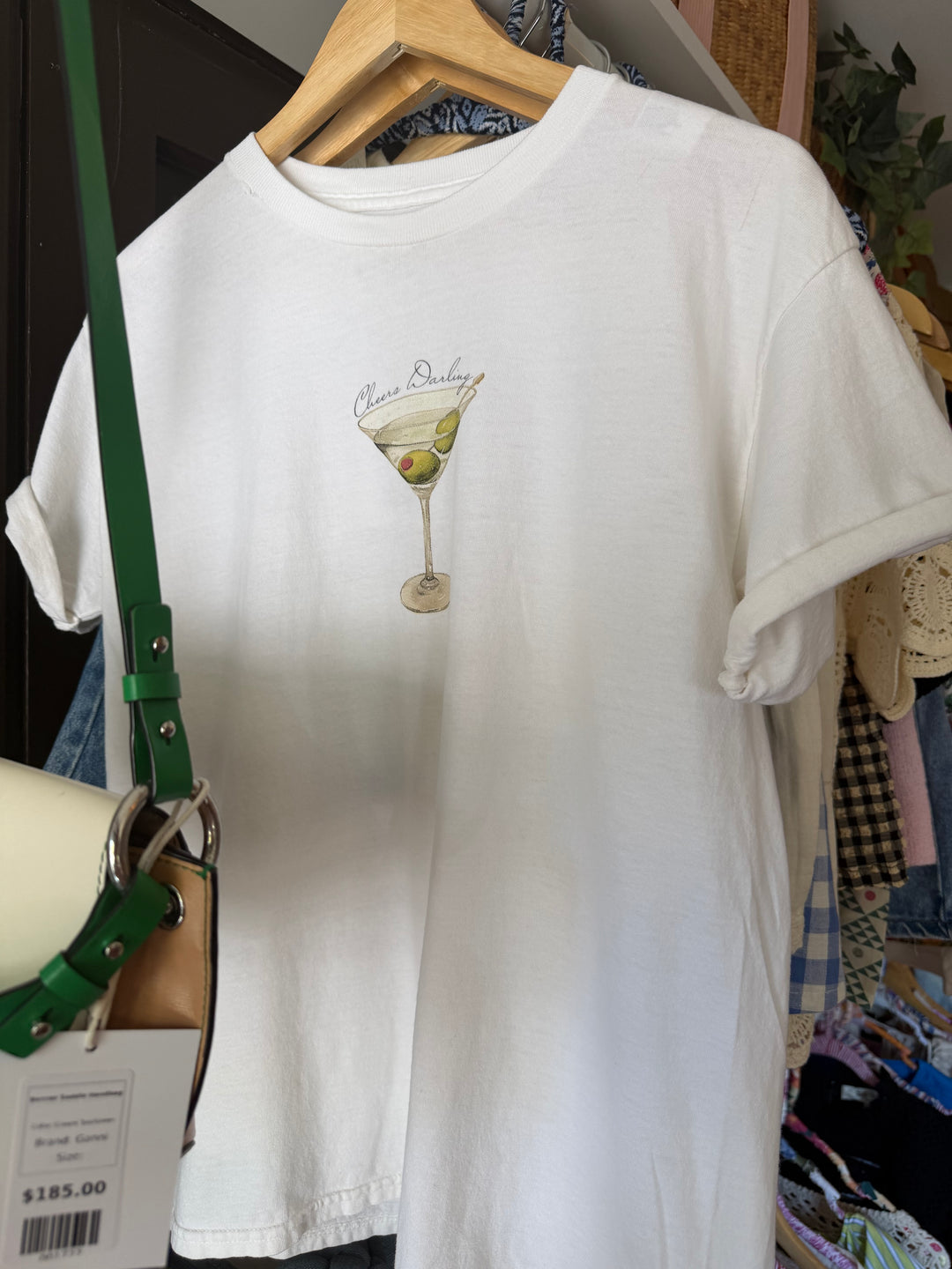 Anthropologie | Martini Graphic Tee, L