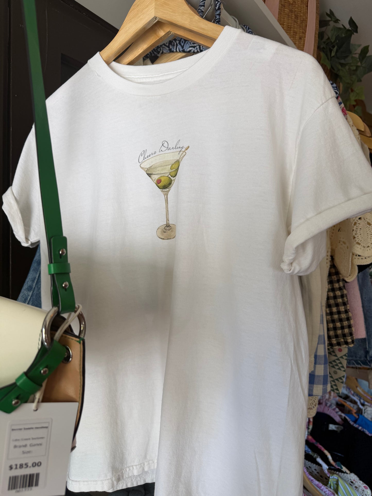 Anthropologie | Martini Graphic Tee, L