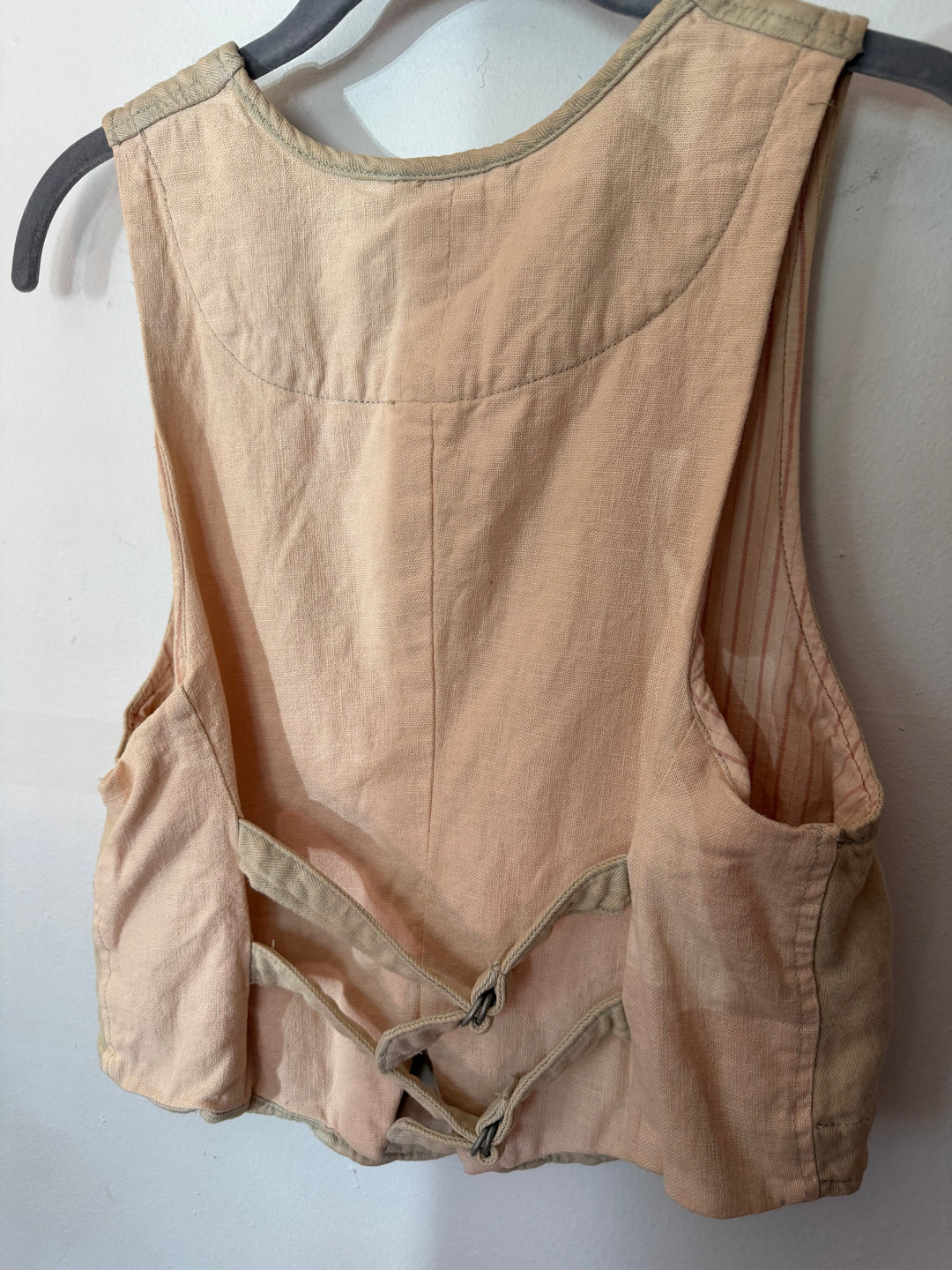 Free People | Linen/Cotton Blend Vest, XS