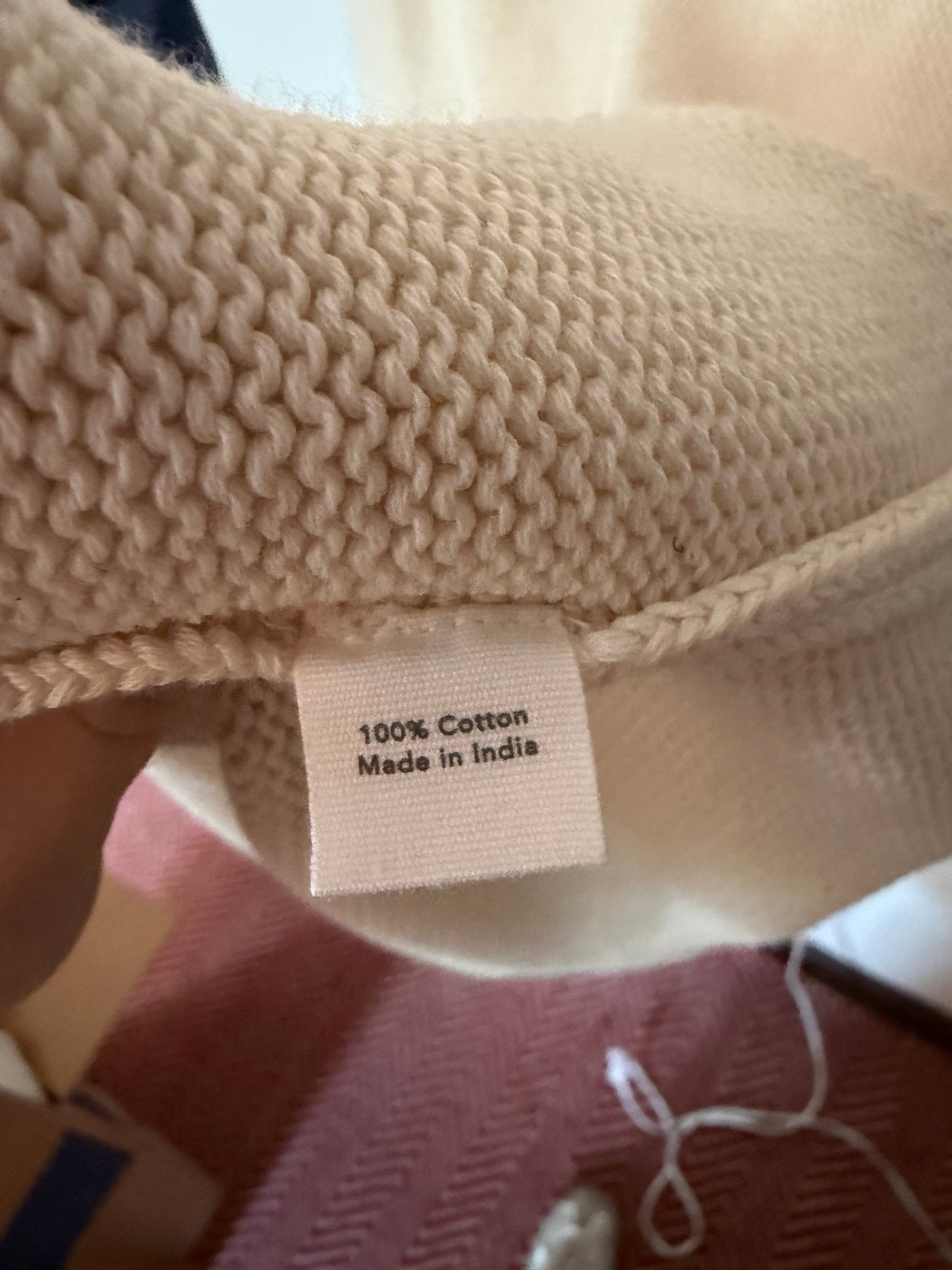 Chan Luu | Whipstitch Sweater Eggshell, O/S