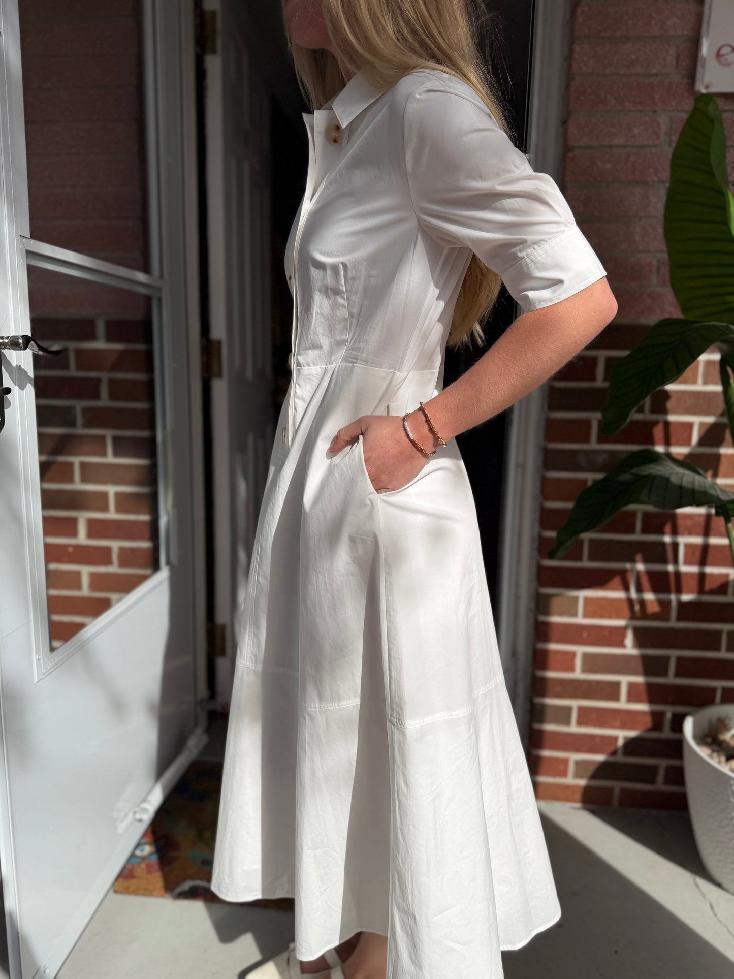 Rue Sophie | Beca Shirt Dress, XS