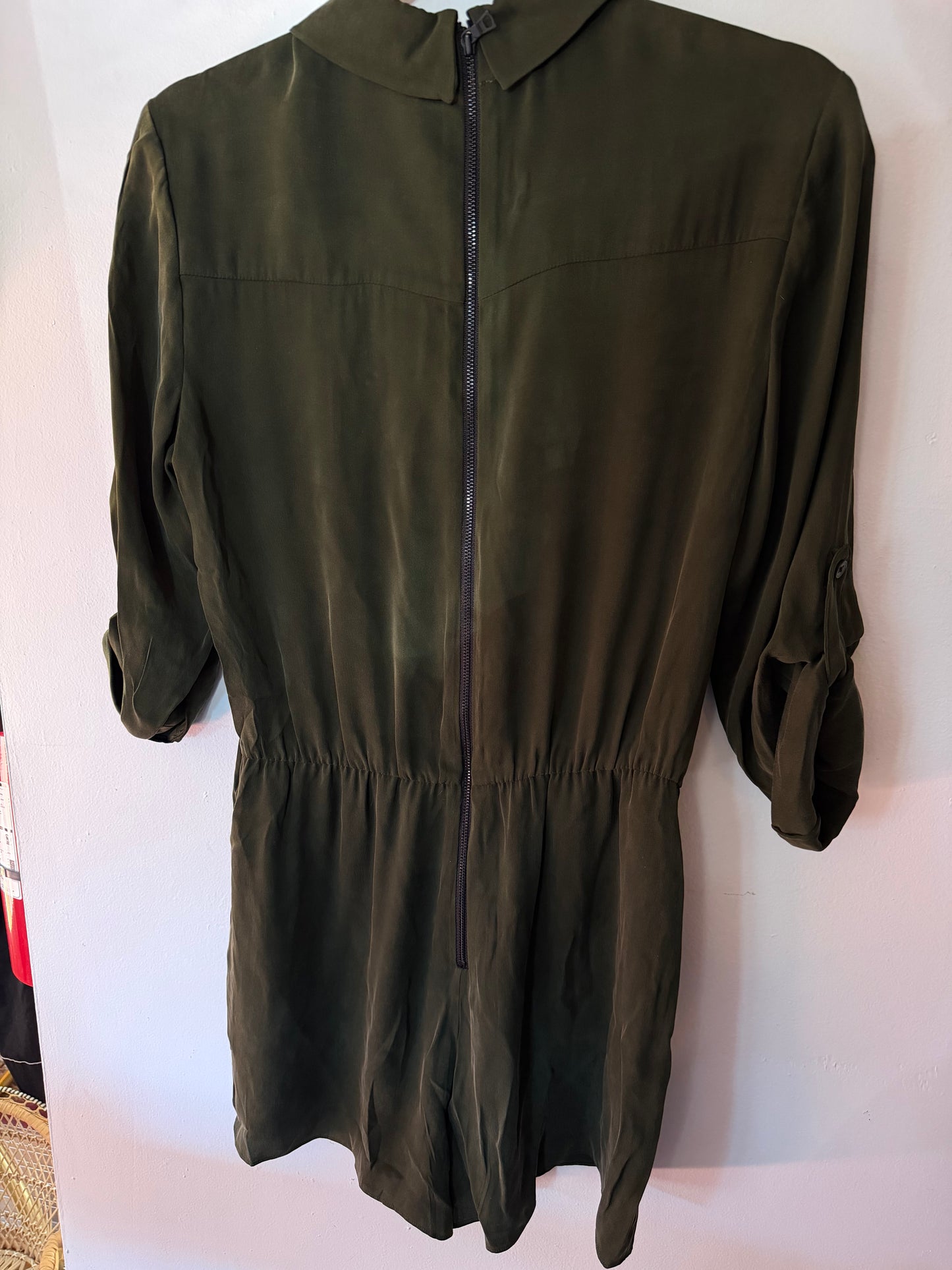 Alice + Olivia | Army Green Romper, 6